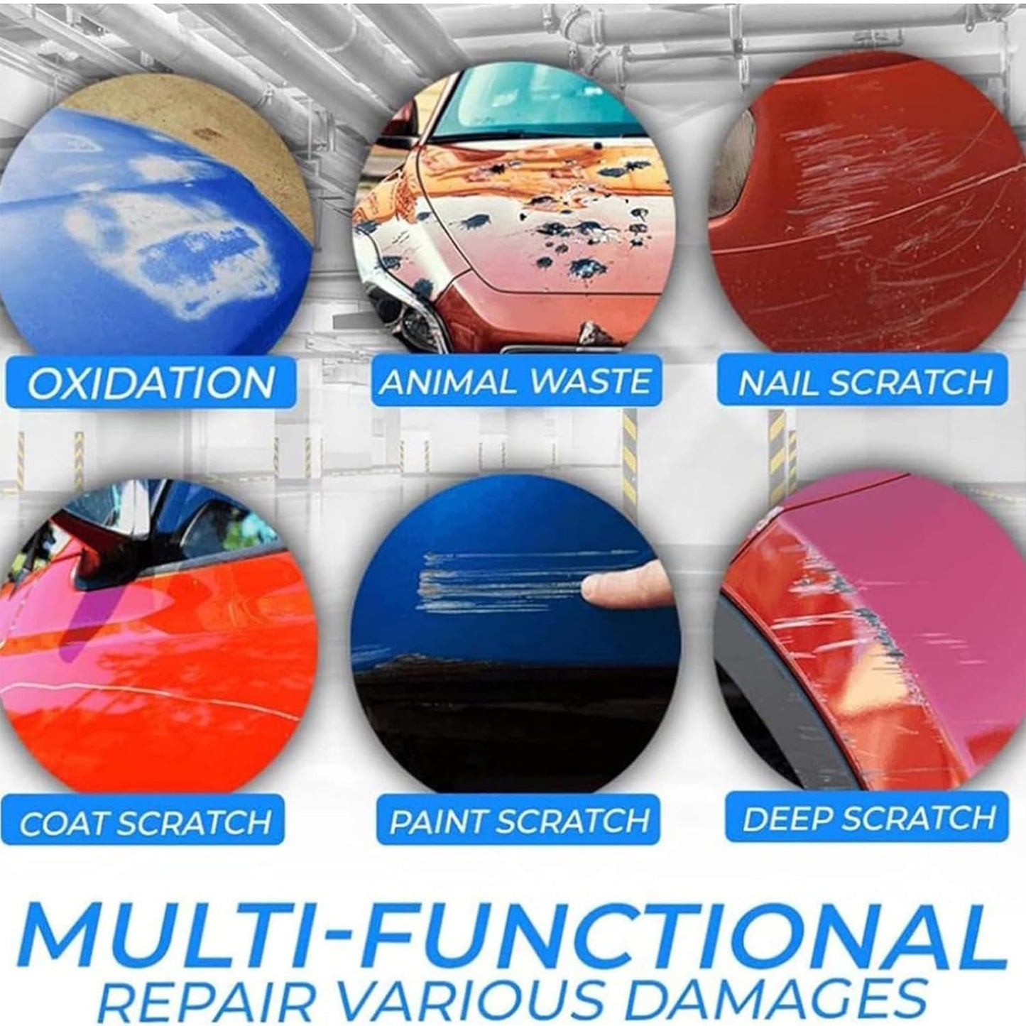 Ultimate Paint Restorer, Car Scratch Remover, Scratch Repair Wax for Car, Car Paint Scratch Repair,Car Scratch Repair Kit (2)