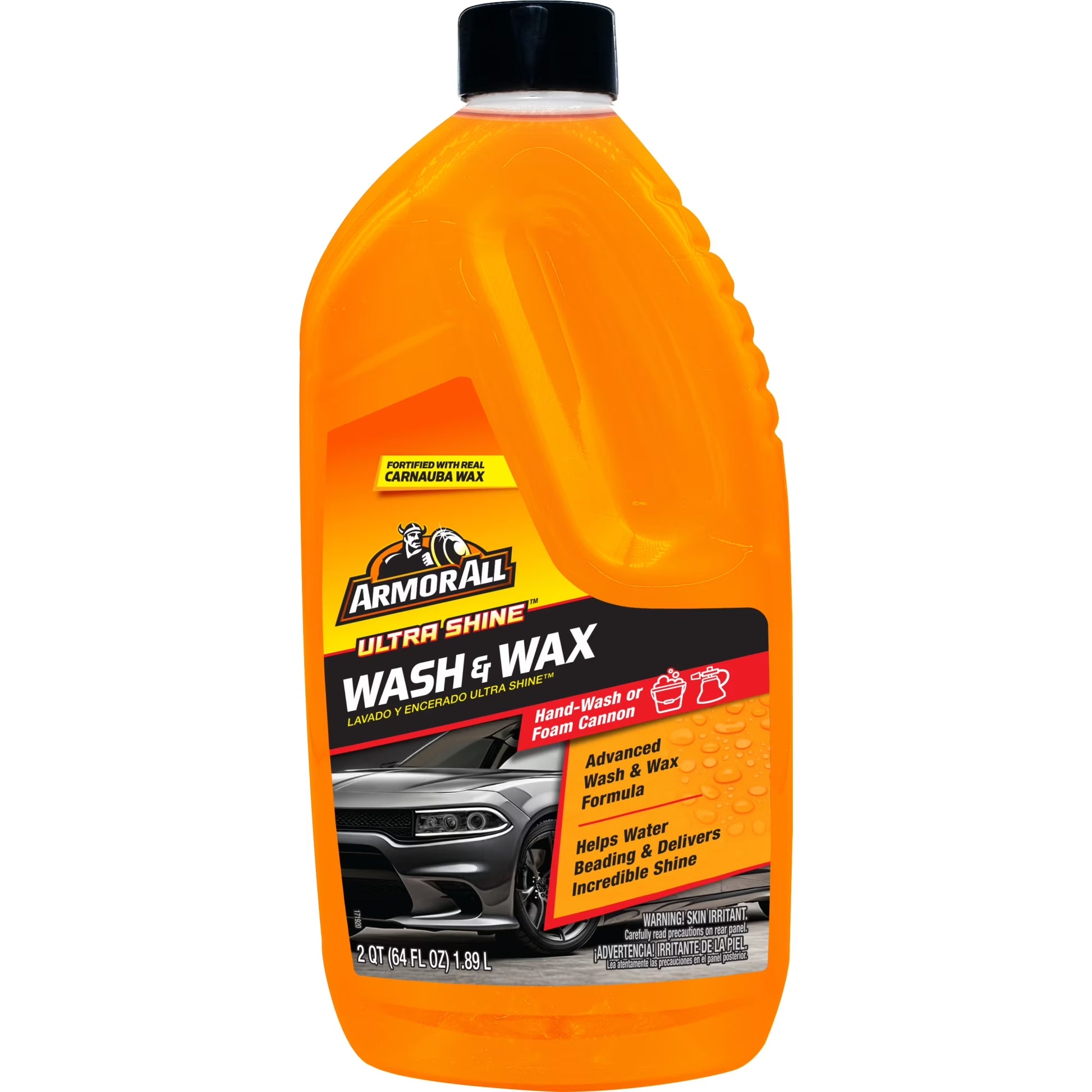 Ultra Shine Car Wash and Wax for Car Detailing, 64 Fl Oz Bottle​