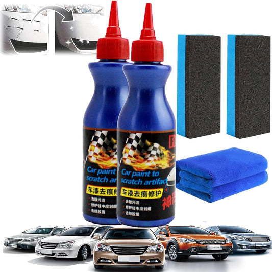 Ultimate Paint Restorer, Car Scratch Remover, Scratch Repair Wax for Car, Car Paint Scratch Repair,Car Scratch Repair Kit (2)