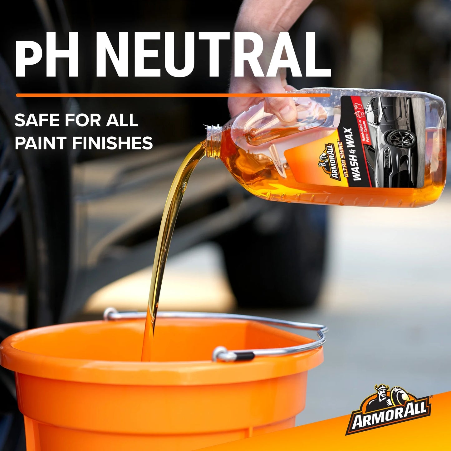 Ultra Shine Car Wash and Wax for Car Detailing, 64 Fl Oz Bottle​