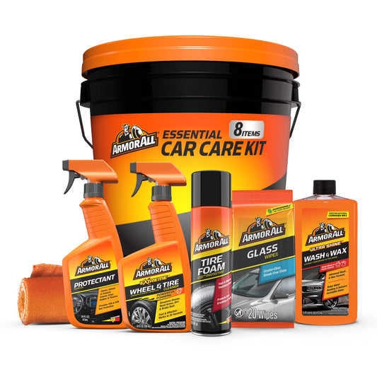 Car Cleaning Kit for Car Detailing, 8-Piece Set